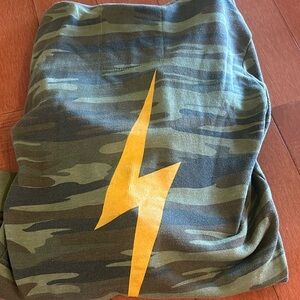 Aviator Nation Camo Hoodie Size Small